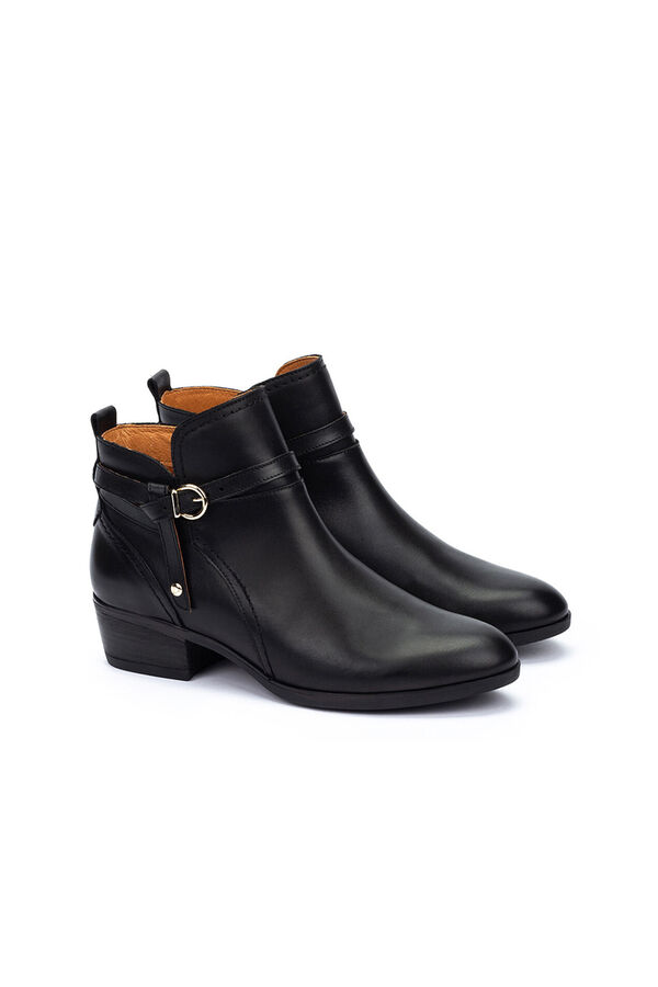 Pikolinos Botins de salto alto Preto