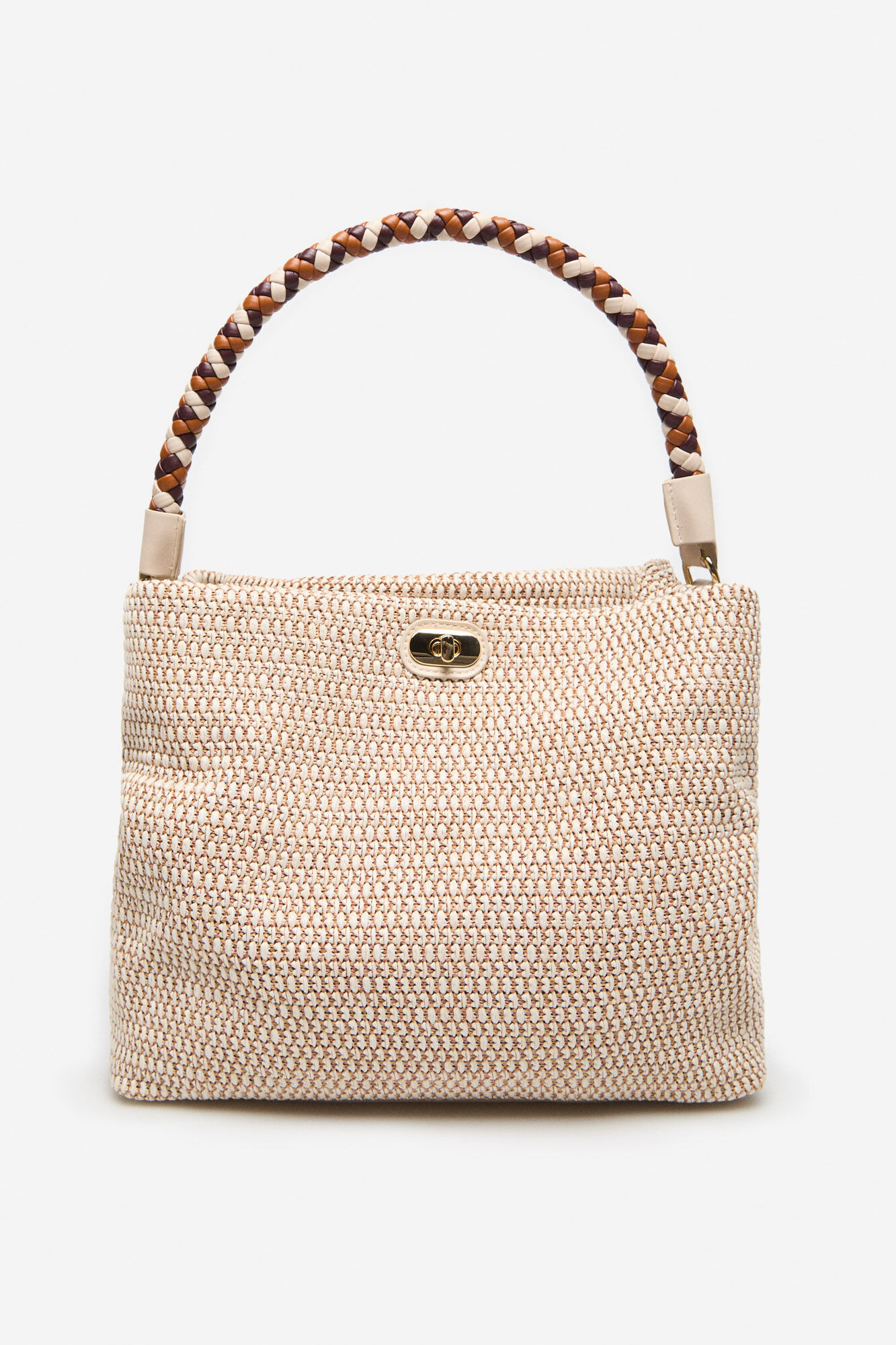 Bolslo hobo asa trenzada Bolsos de mujer Cortefiel