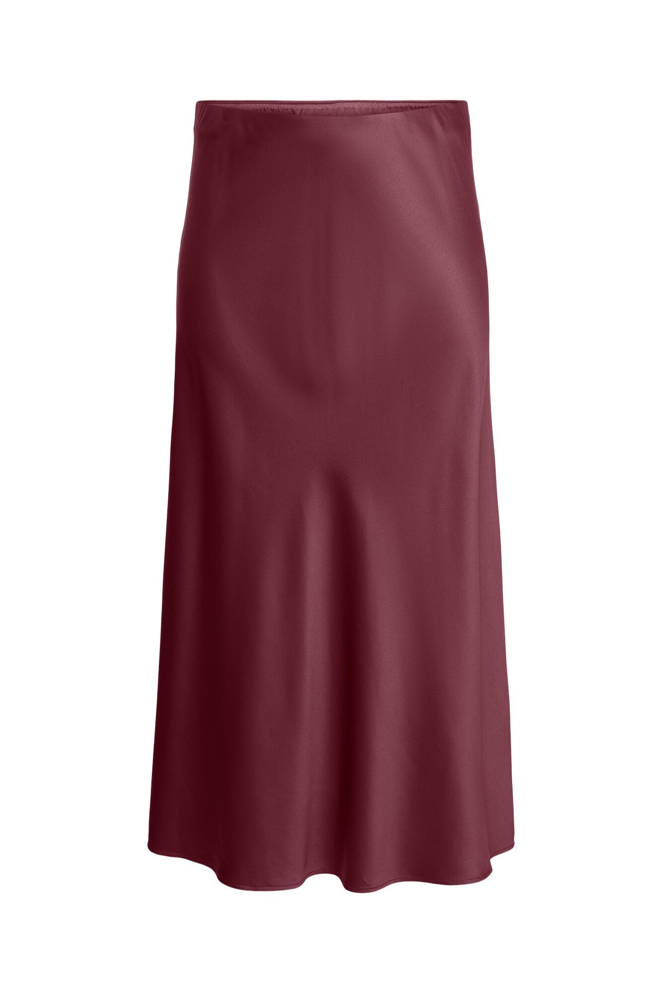 Vero Moda Curve Saia midi acetinada