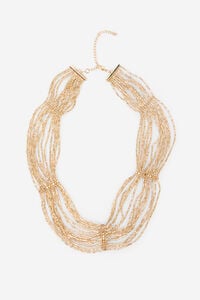 Cortefiel Multiple bead necklace