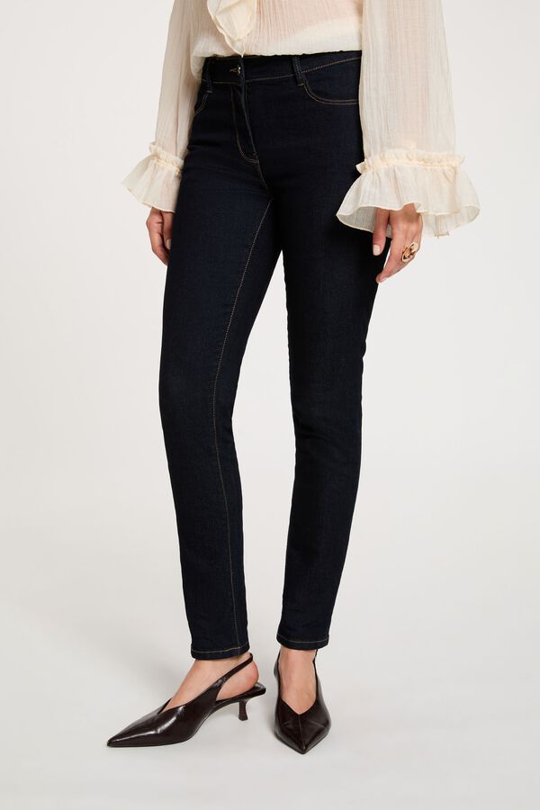 Morgan Jeans justos Azul