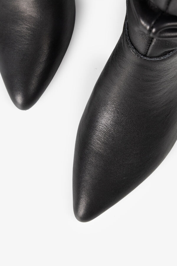 Popa Botas feminina Nirvana Napa Preto