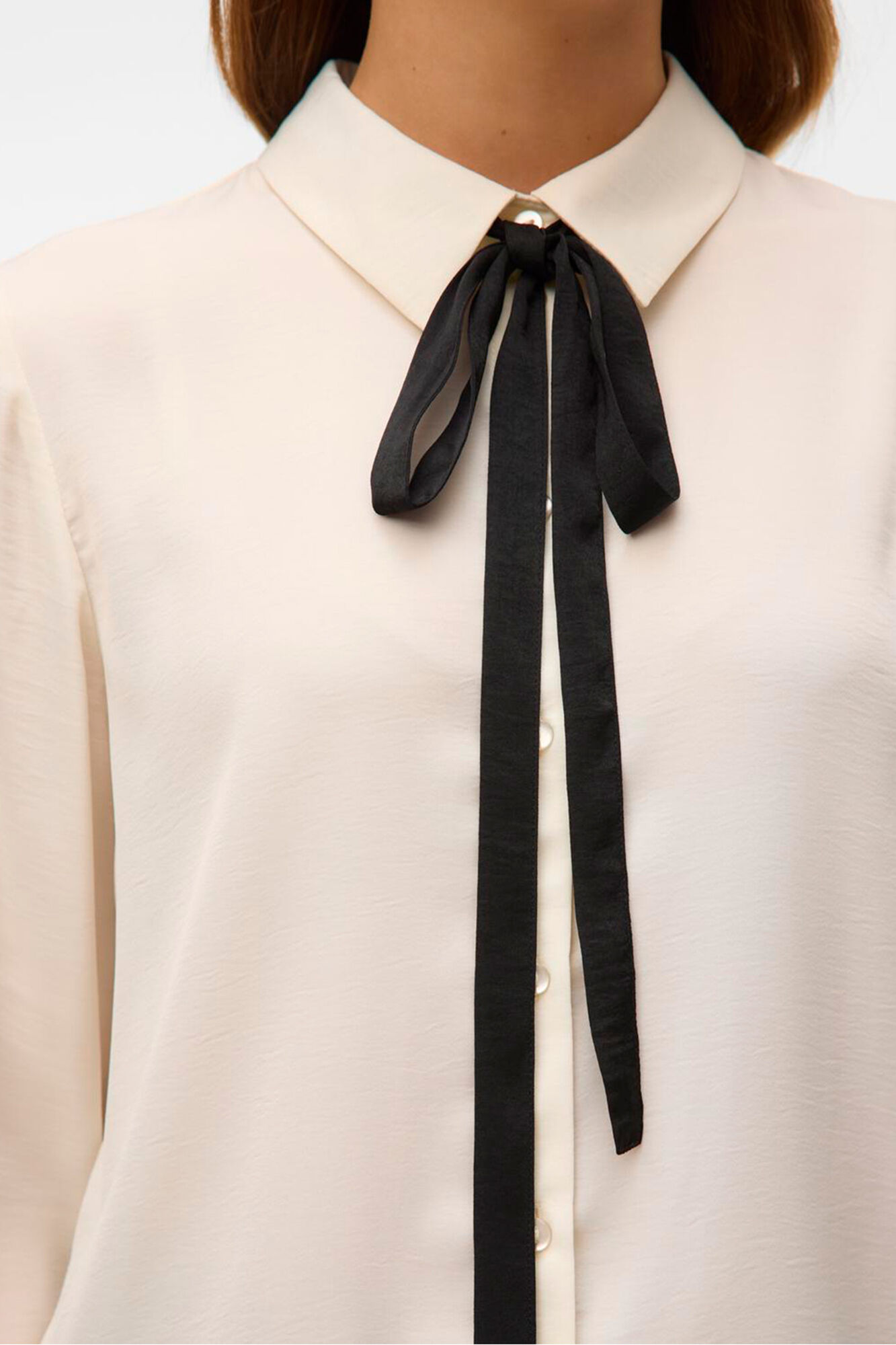 Vero Moda Camisa de manga comprida com la&ccedil;ada