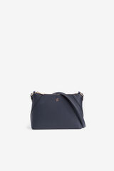 Vilanova Mala a tiracolo efeito pele Azul