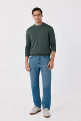 Cortefiel Straight fit jeans Blue
