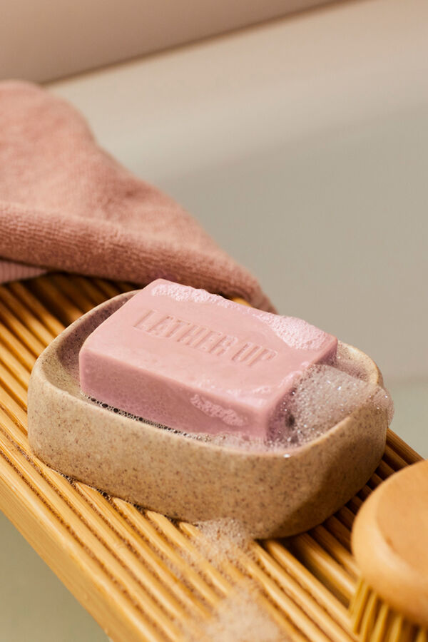 The Body Shop British Rose Solid Face and Body Bar Multicolour