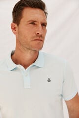 Cortefiel Polo básico slim Azul