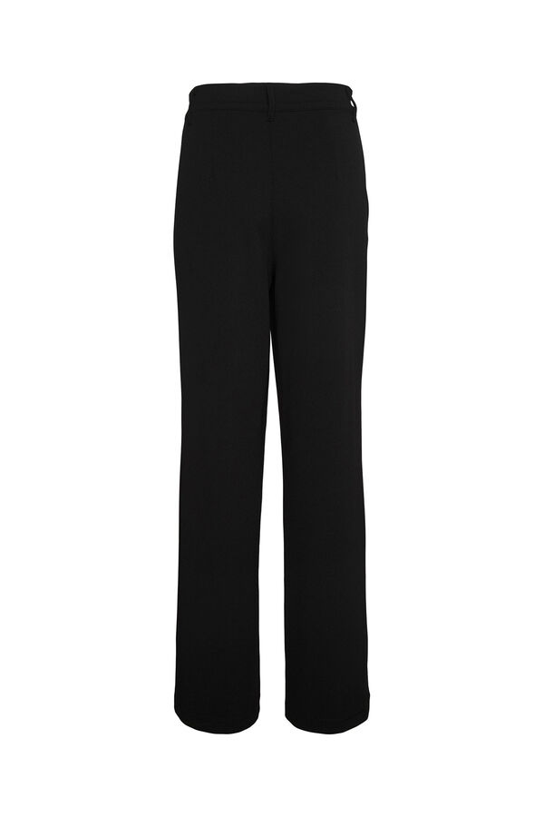 Vero Moda Cal&ccedil;as de perna larga Preto