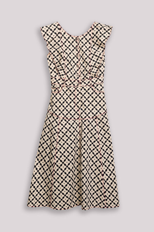 Dolores Promesas Vestido Midi Lua Castanho