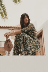 Slowlove Vestido estampado vuelo Multicolorido