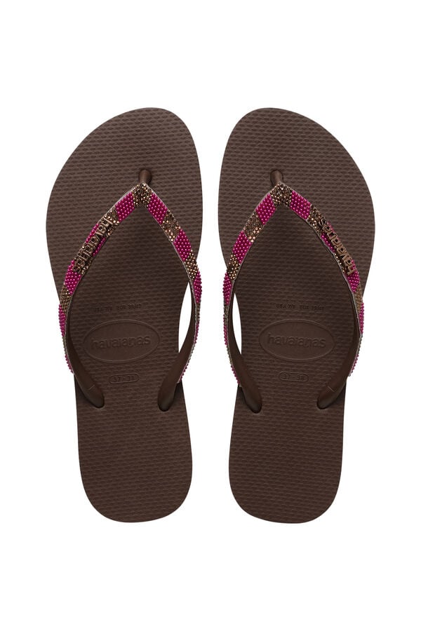 Havaianas Havaianas Slim Glow sandals Dark brown