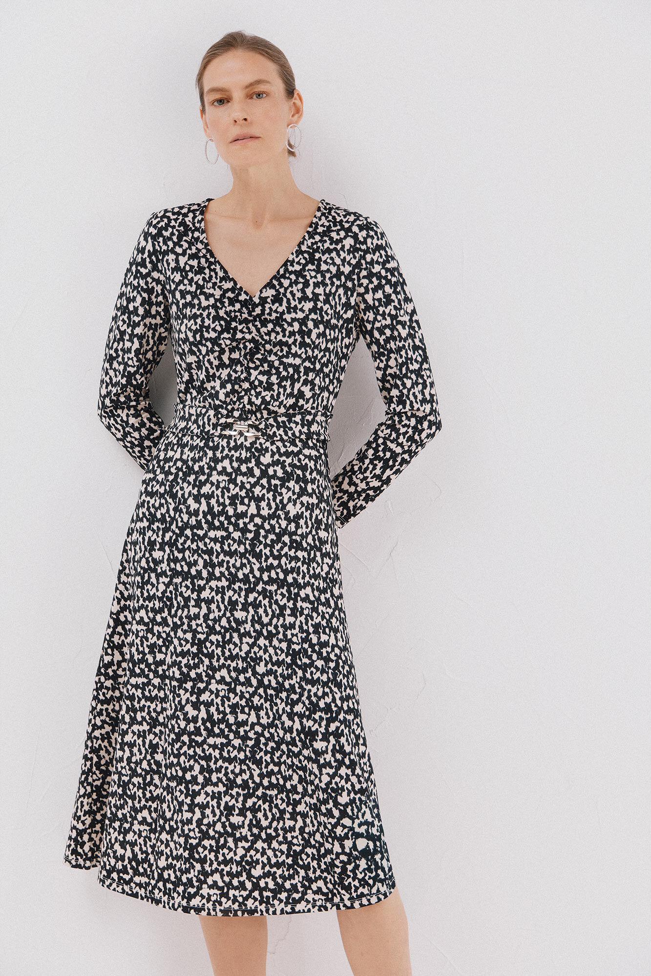 Cortefiel Belted dress