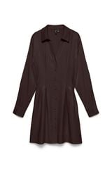 Vero Moda Short shirt dress Dark brown