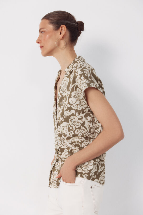 Cortefiel Piqu&eacute; polo Multicolour