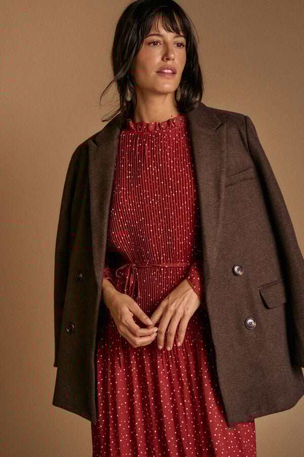 Polín Et Moi Vestido de bolinhas granada Granada