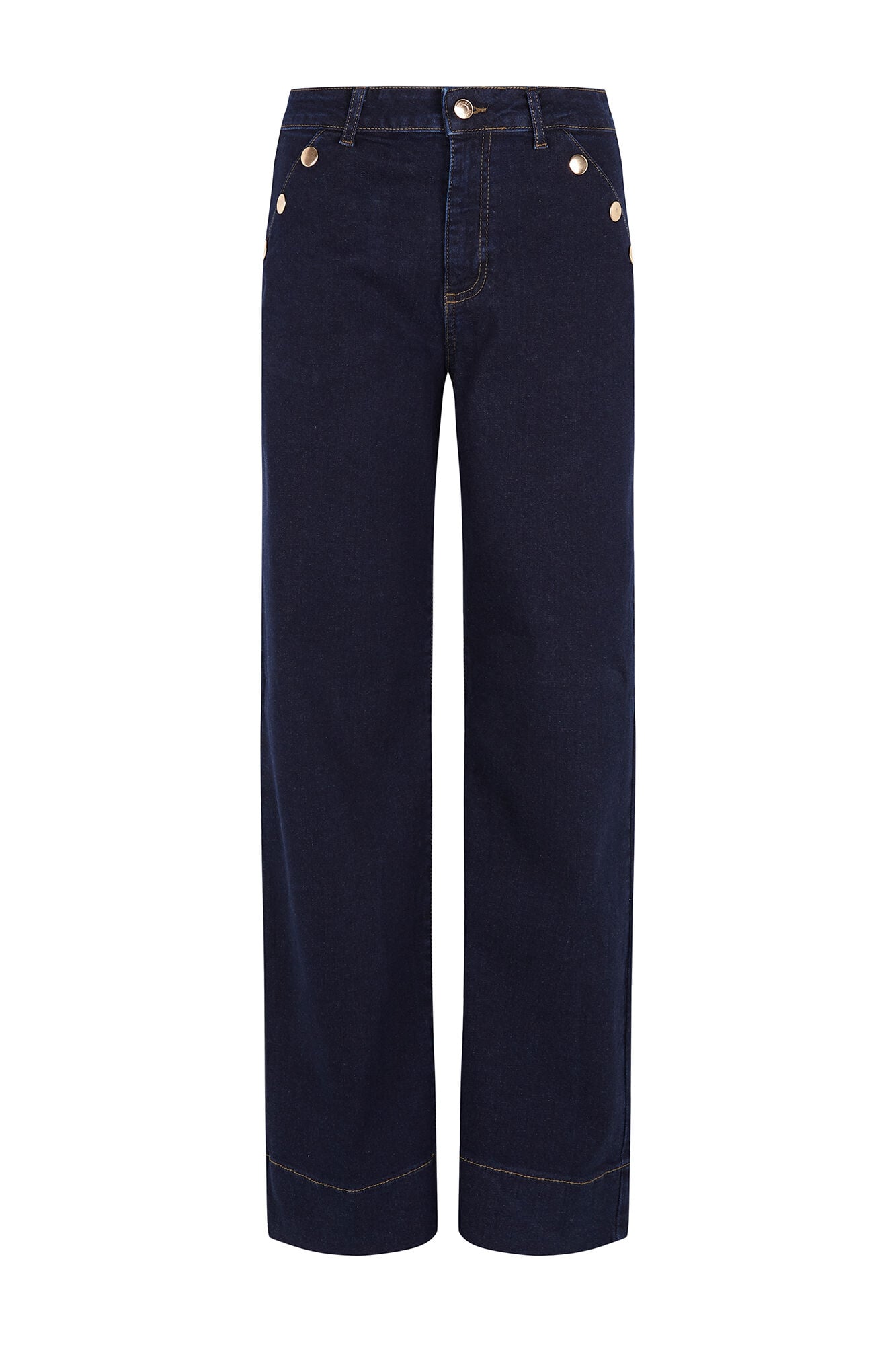 Cortefiel Jeans Palazzo botones