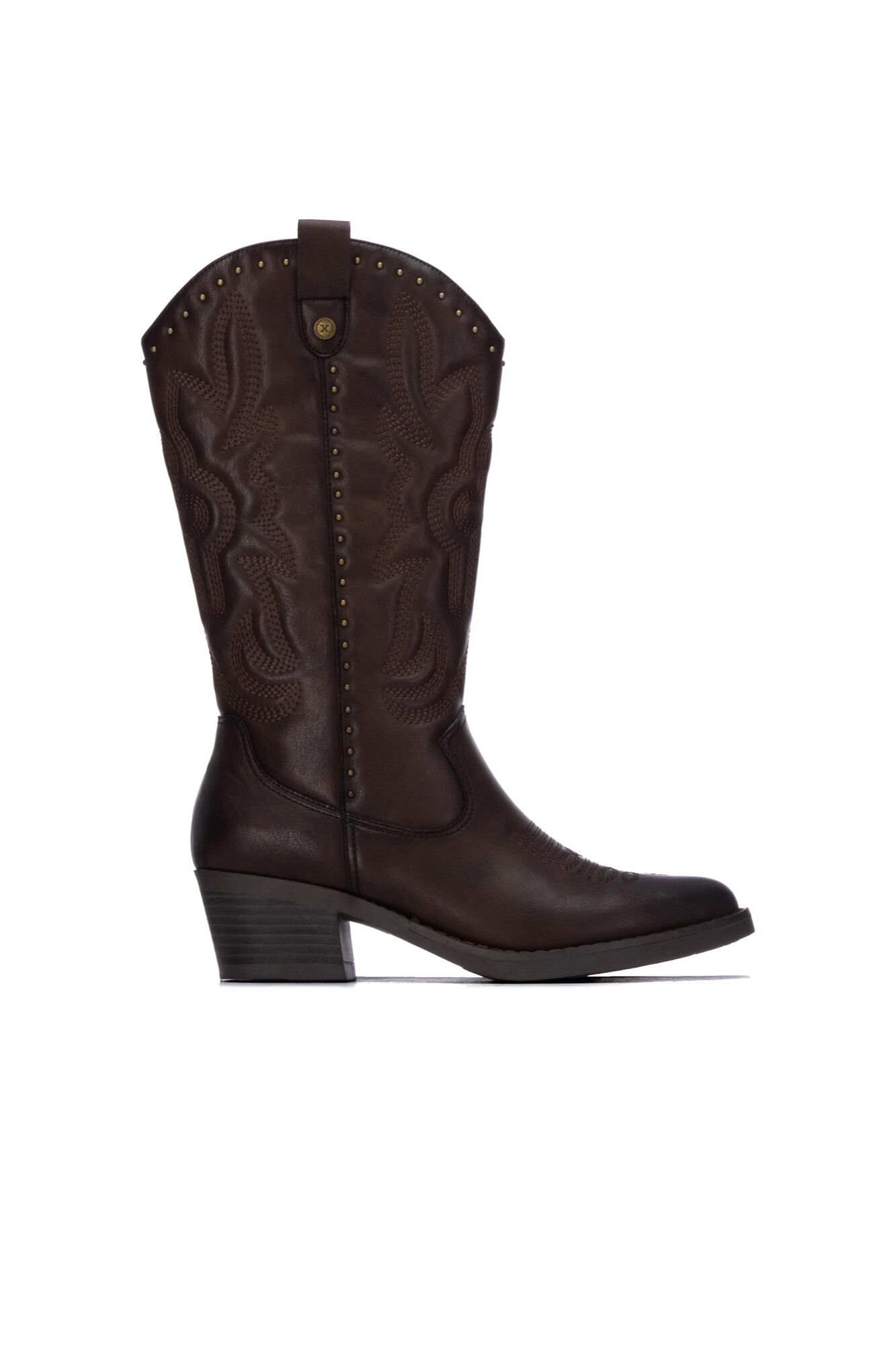 XTI Botas camperas com fecho-&eacute;clair