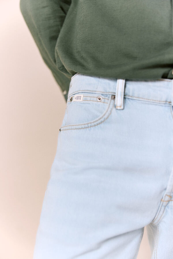 OOTO New straight fit jeans Blue