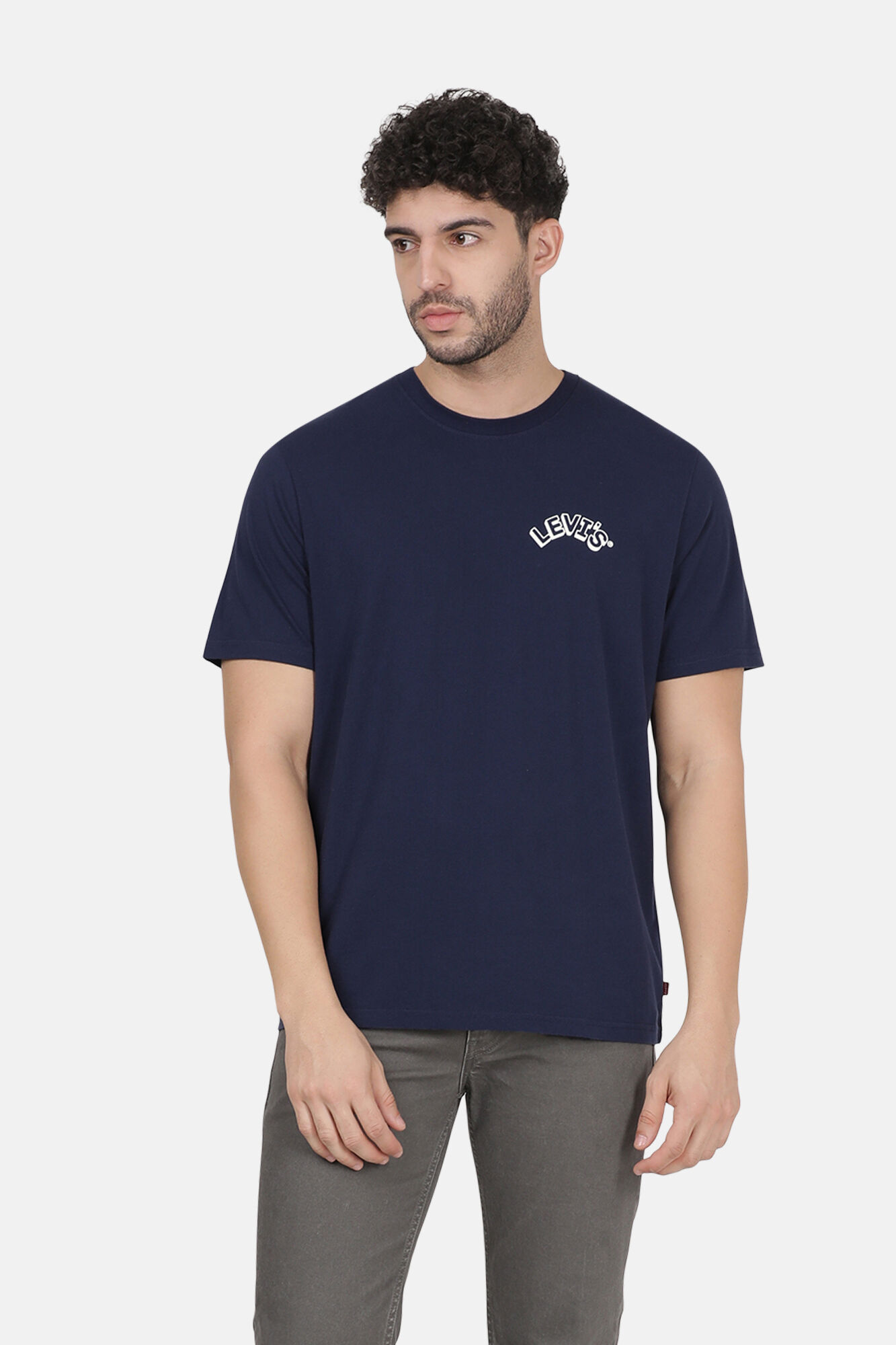 Camiseta levis azul marino deals