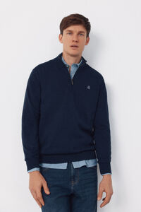Cortefiel Cotton high neck sweater 
