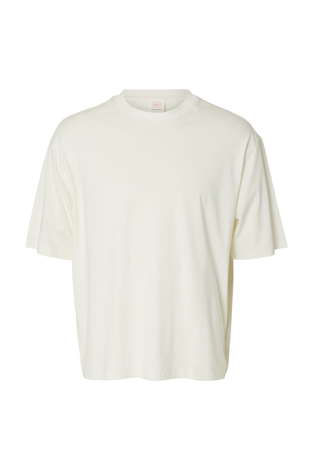 Selected T-shirt de manga curta estampada