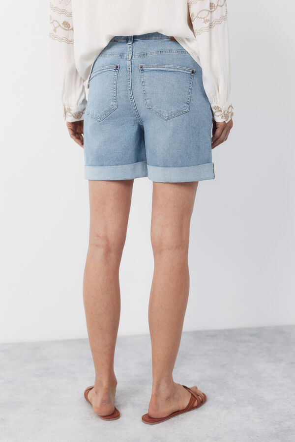 Cortefiel Jeans shorts Navy