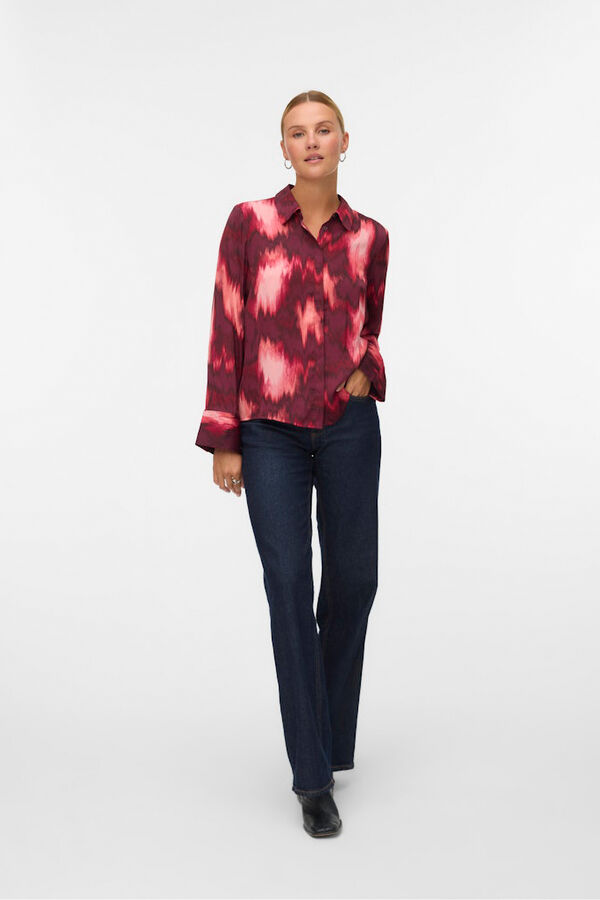 Vero Moda Camisa com efeito acetinado Roxo