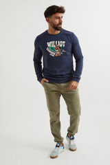 Williot Mr. Williot Surfer Sweatshirt Navy