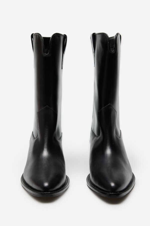 Cortefiel Nappa boot Black