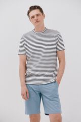 Cortefiel Chino bermuda shorts Blue