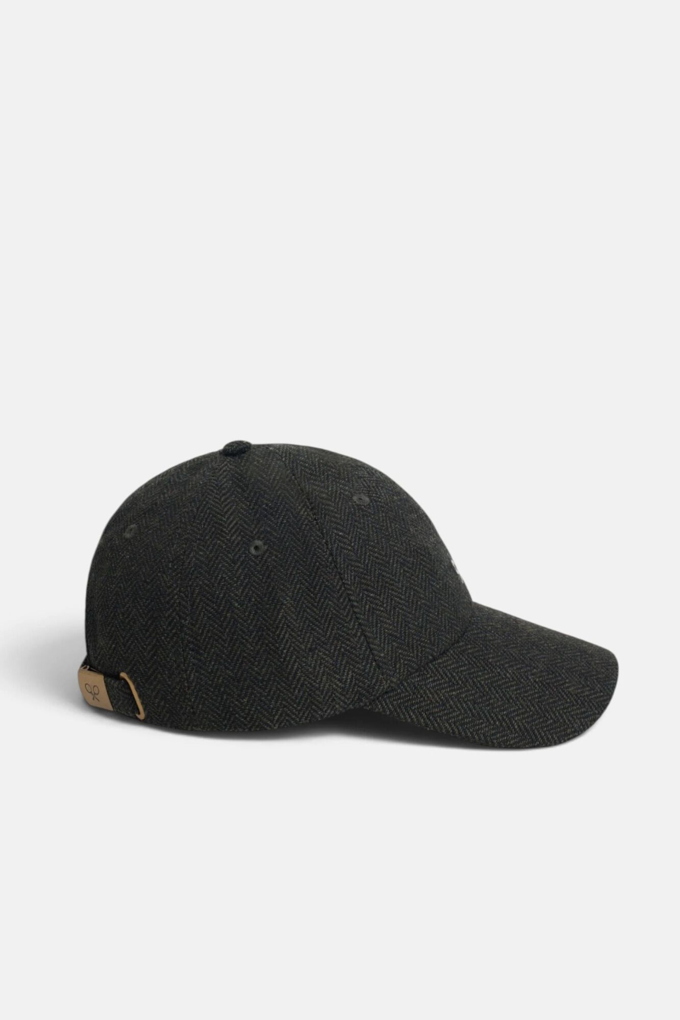Silbon Herringbone fabric cap
