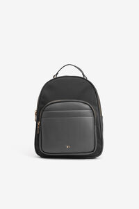 Vilanova Mochila com efeito couro