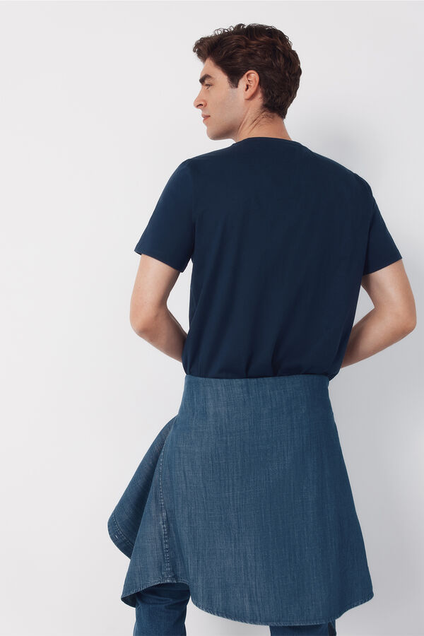 Cortefiel Little hearts t-shirt Navy