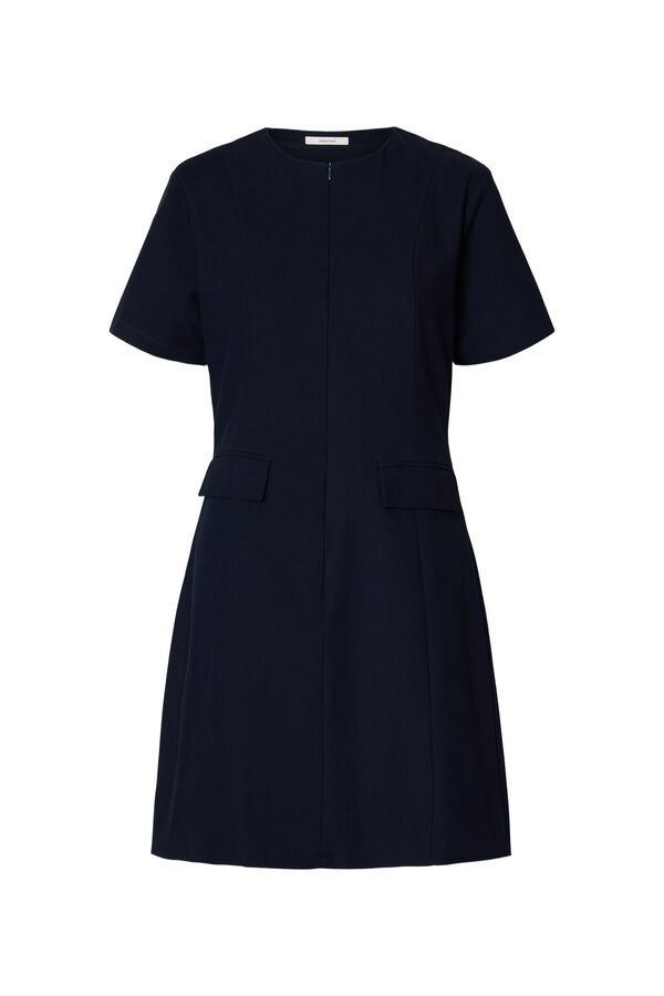 Selected Short dress Navy