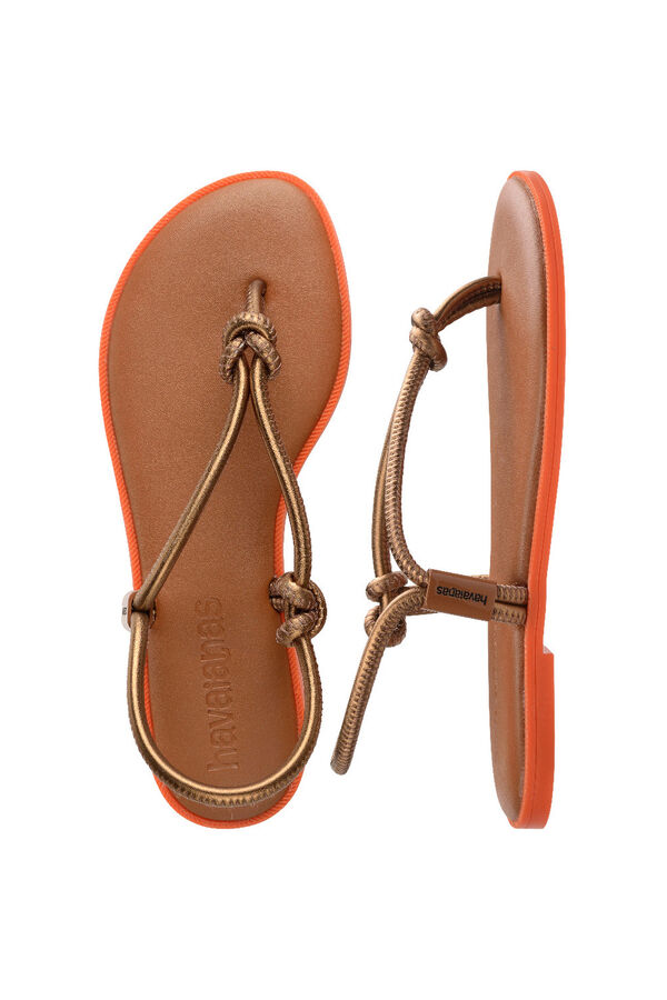 Havaianas Sandalia Una Açaí Estampado granate
