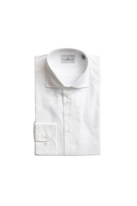 Cortefiel Plain shirt White