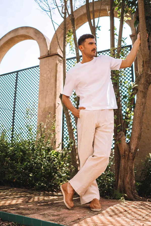 Toni Pons Espadrille raso para homem Castanho