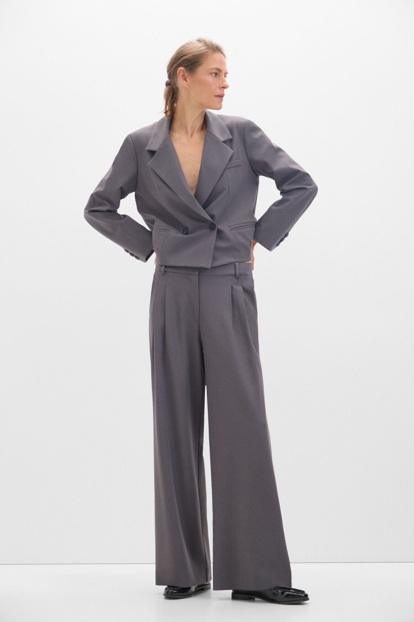 Pantalón Mujer Pantalon Ancho Cortefiel Pantalon Ancho Pantalones