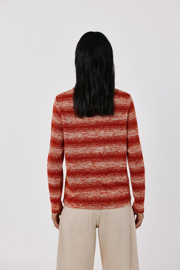 Cortefiel Soft V-neck basic T-shirt Multicolour
