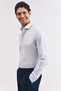 Cortefiel Camisa rayas algodón