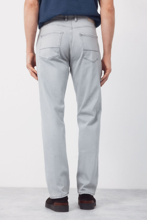 Cortefiel Regular fit jeans Grey