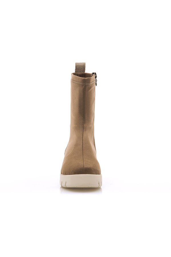 Maria Mare Botins de mulher Tostado