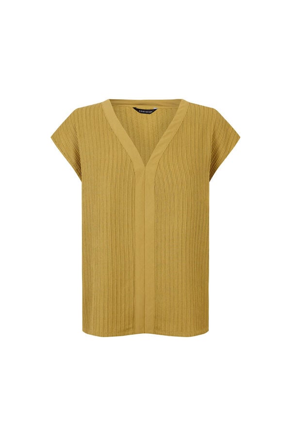Cortefiel Combined top Yellow