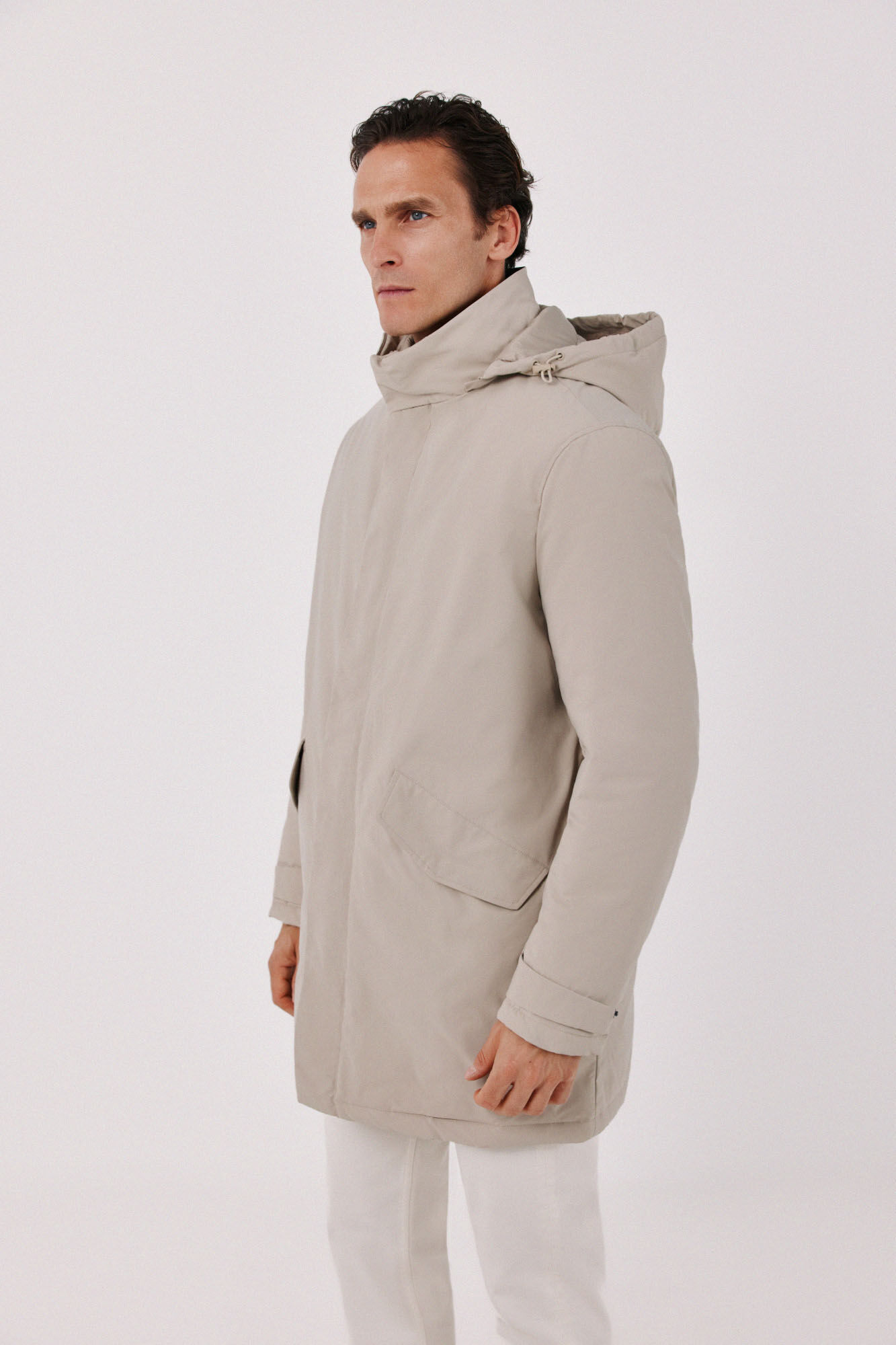 Cortefiel Waterproof trench with removable lining
