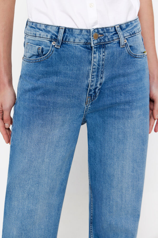 Cortefiel New straight jeans Blue
