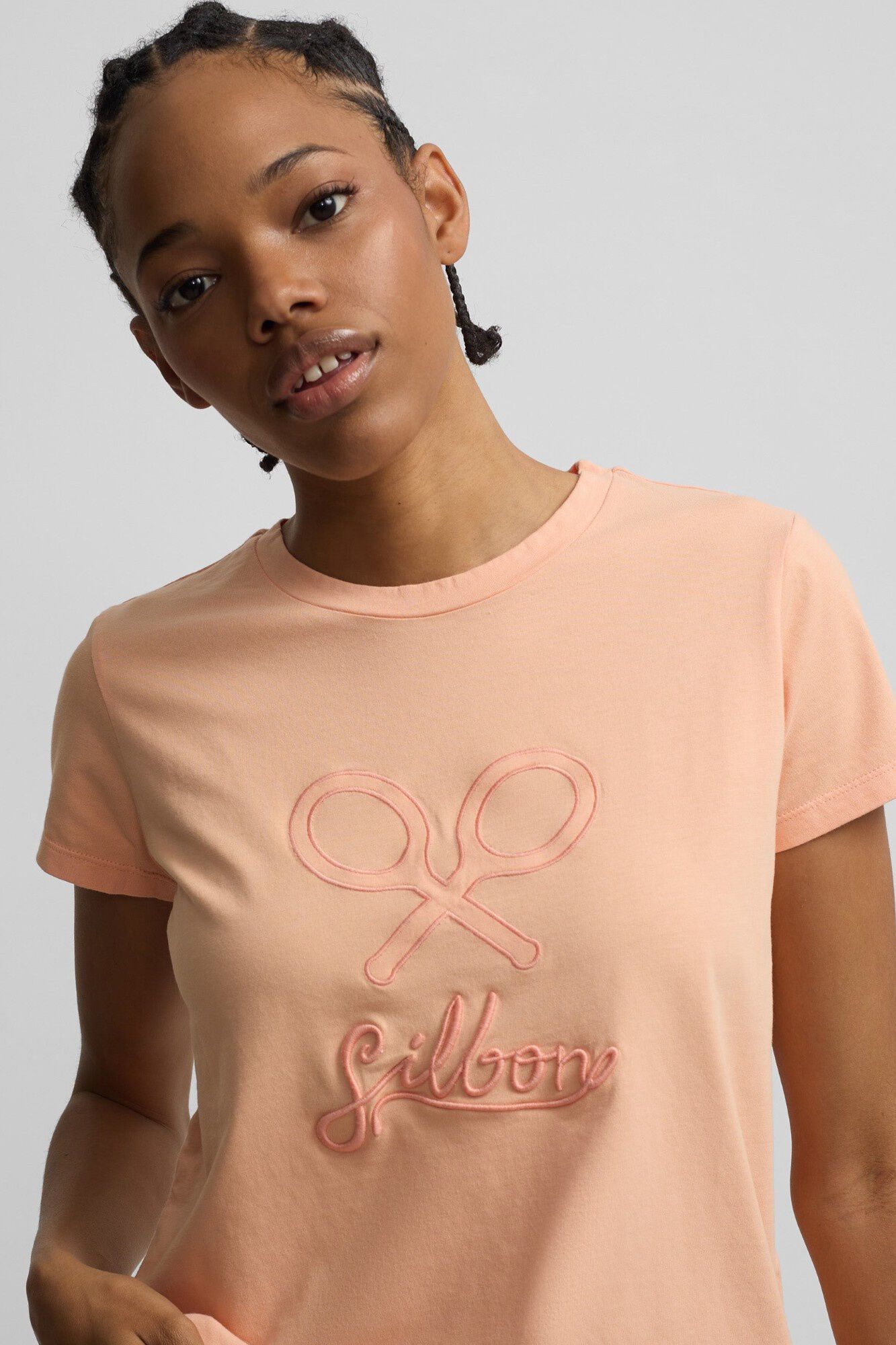 Silbon T-shirt feminina cl&aacute;ssica
