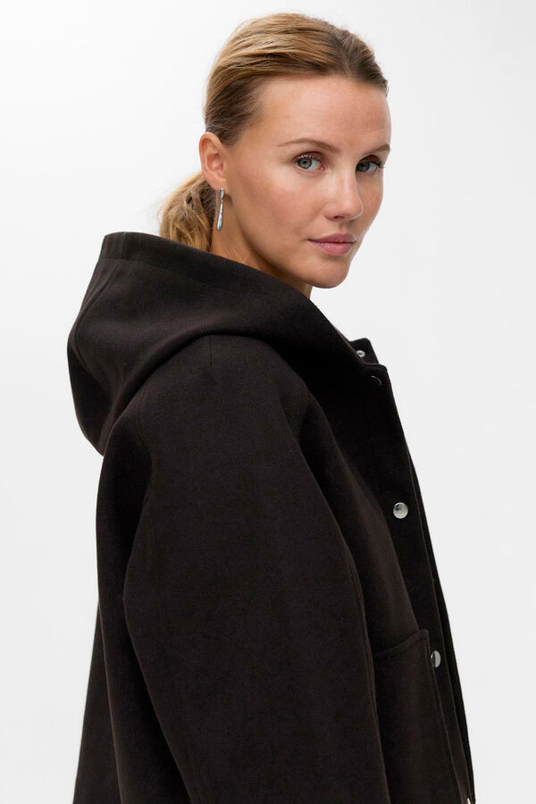 Vero Moda Sobretudo curto de pano Vermelho