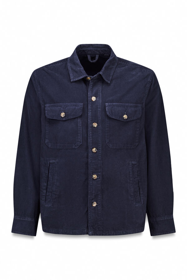 OOTO Corduroy overshirt Navy