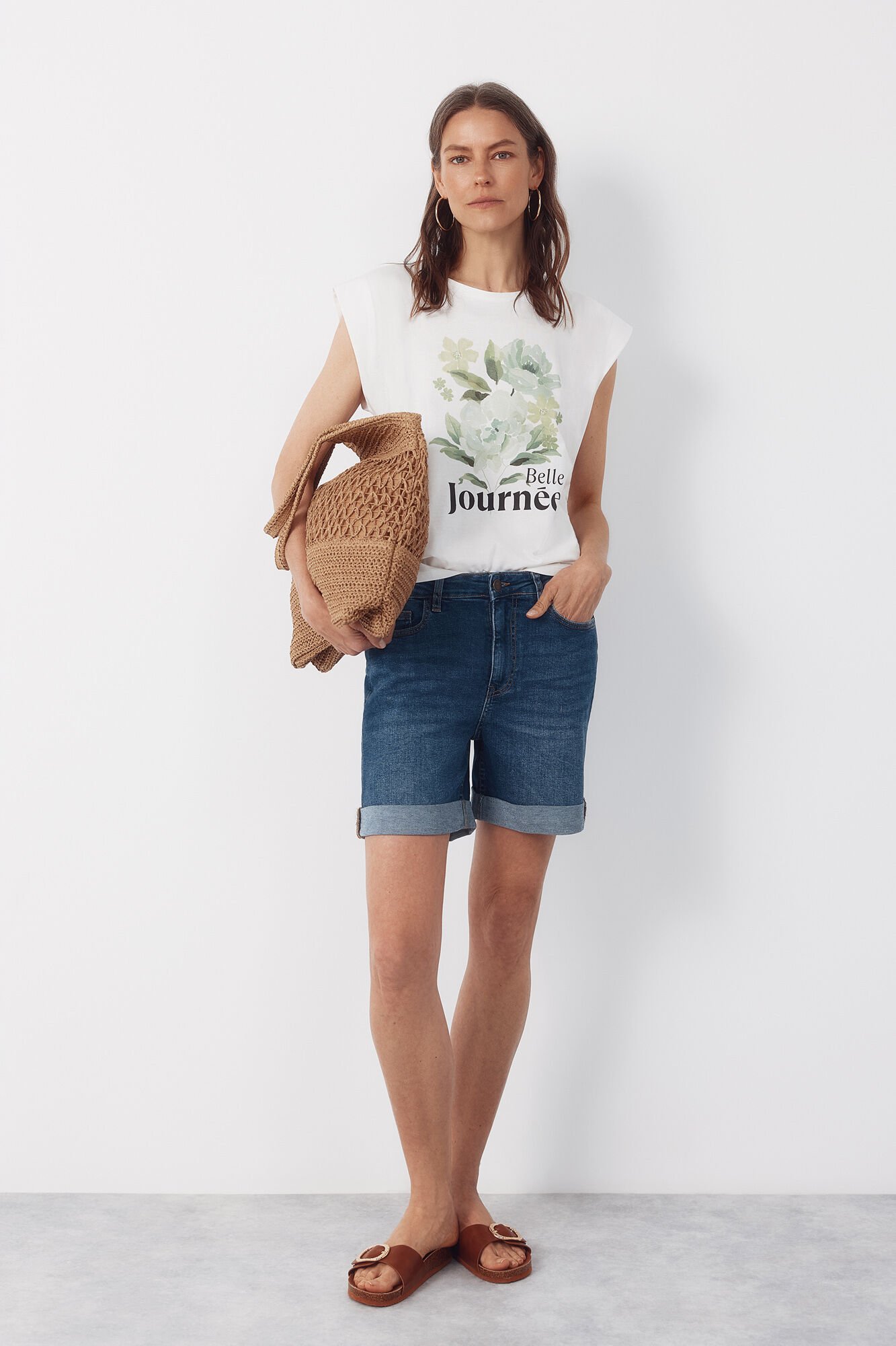 Cortefiel Camiseta estampada