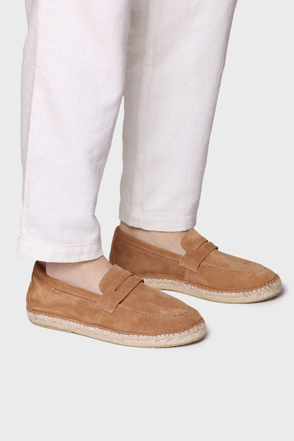Toni Pons Men 'jute moccasin Beige
